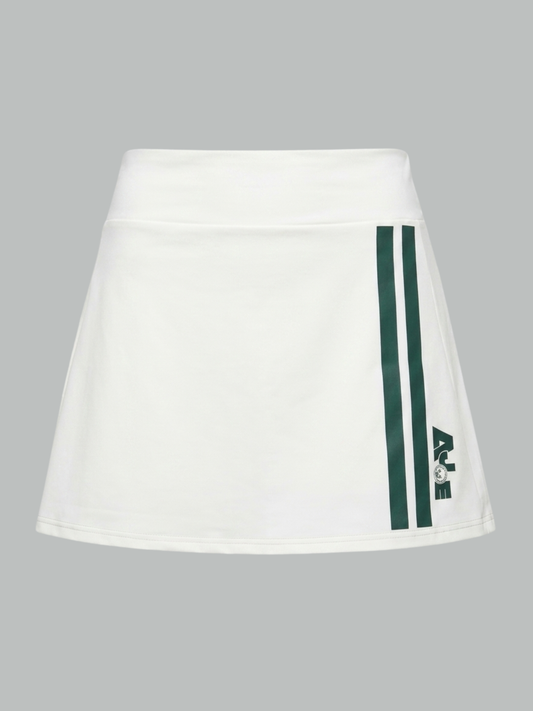 The Crest Women Sport Skirt - White
