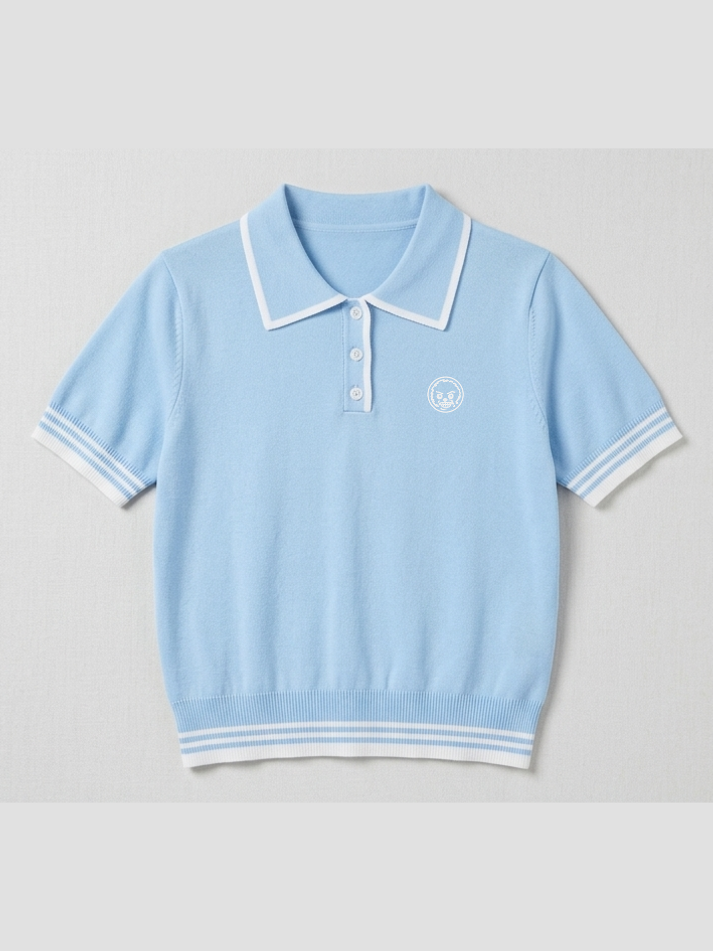 The Regent Women's Polo Shirt - Baby Blue