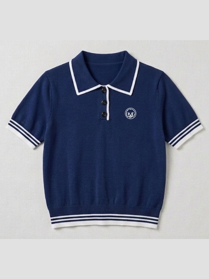 The Regent Women's Polo Shirt - Navy Blue
