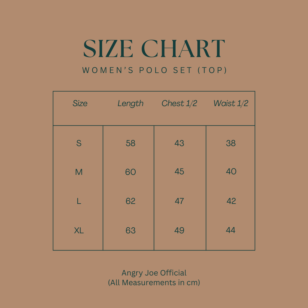 Women's Polo Set - Black