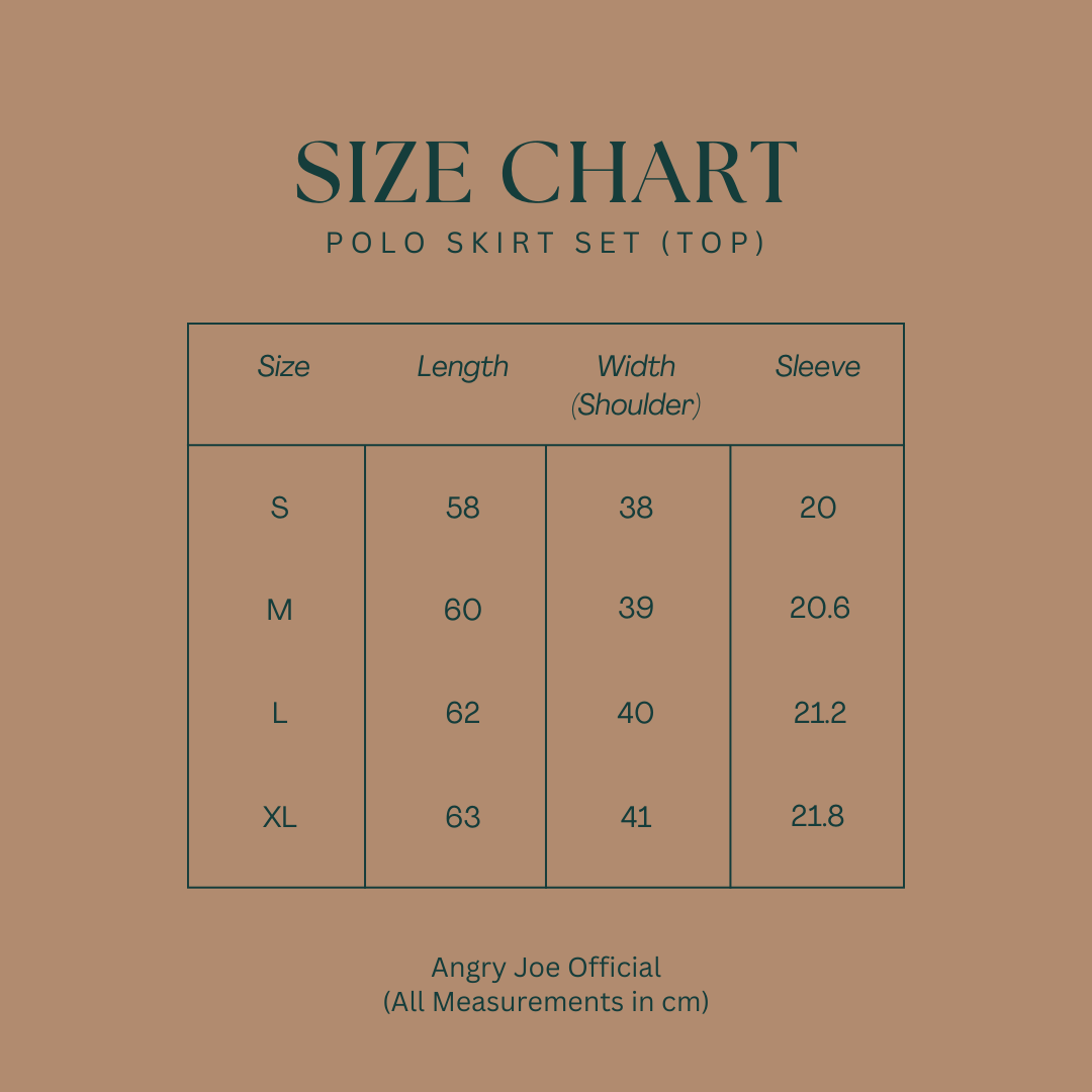 Women's Polo Set - Black