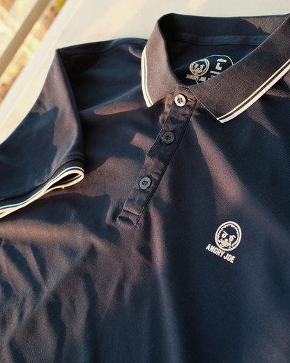 The Vantage Men's Polo Shirt - Navy Blue