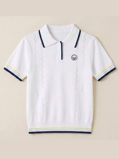 The Regent Women's Polo Shirt - White