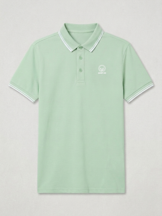 The Vantage Men's Polo Shirt - Pistachio Green
