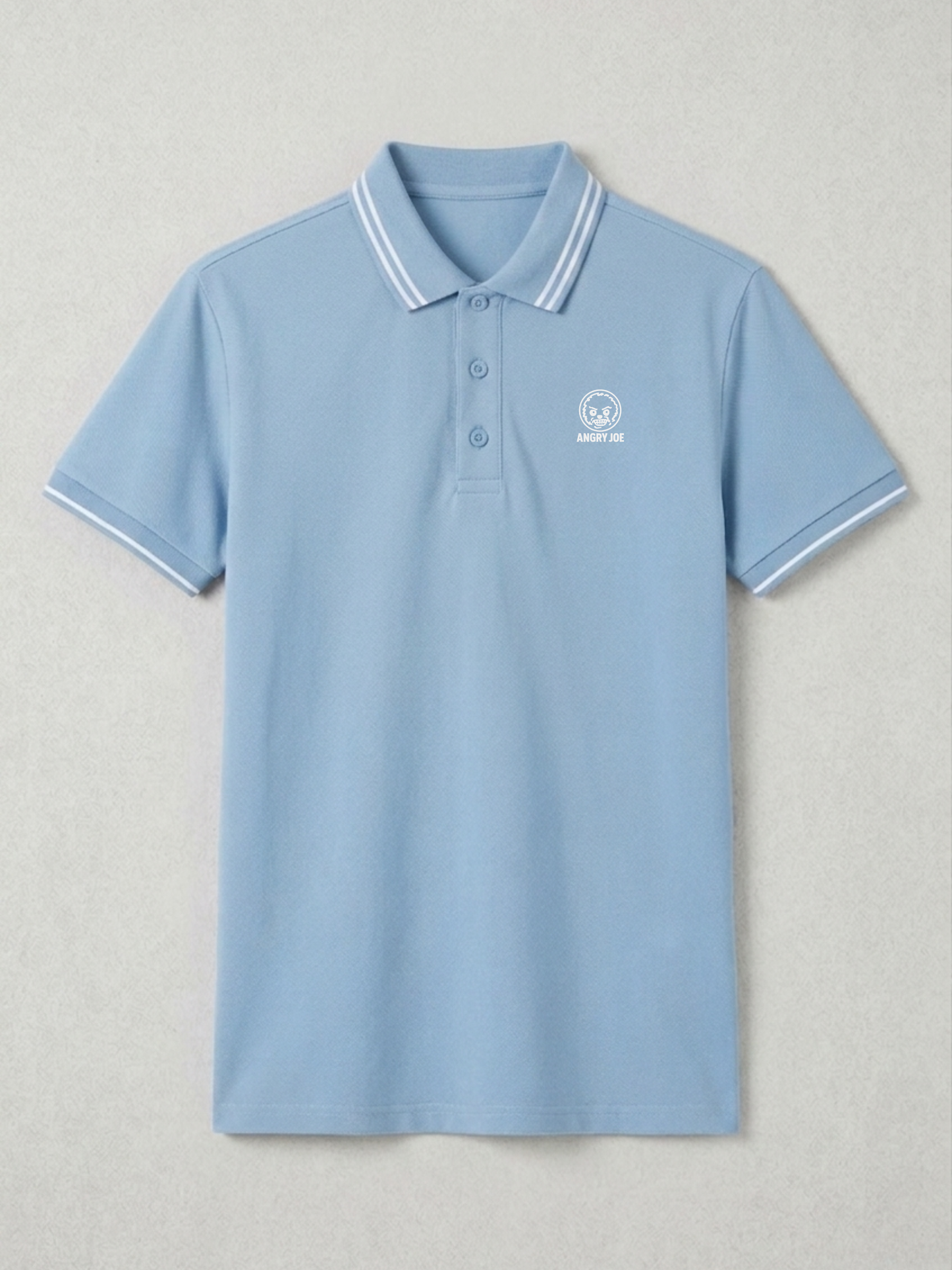 The Vantage Men's Polo Shirt - Sky Blue