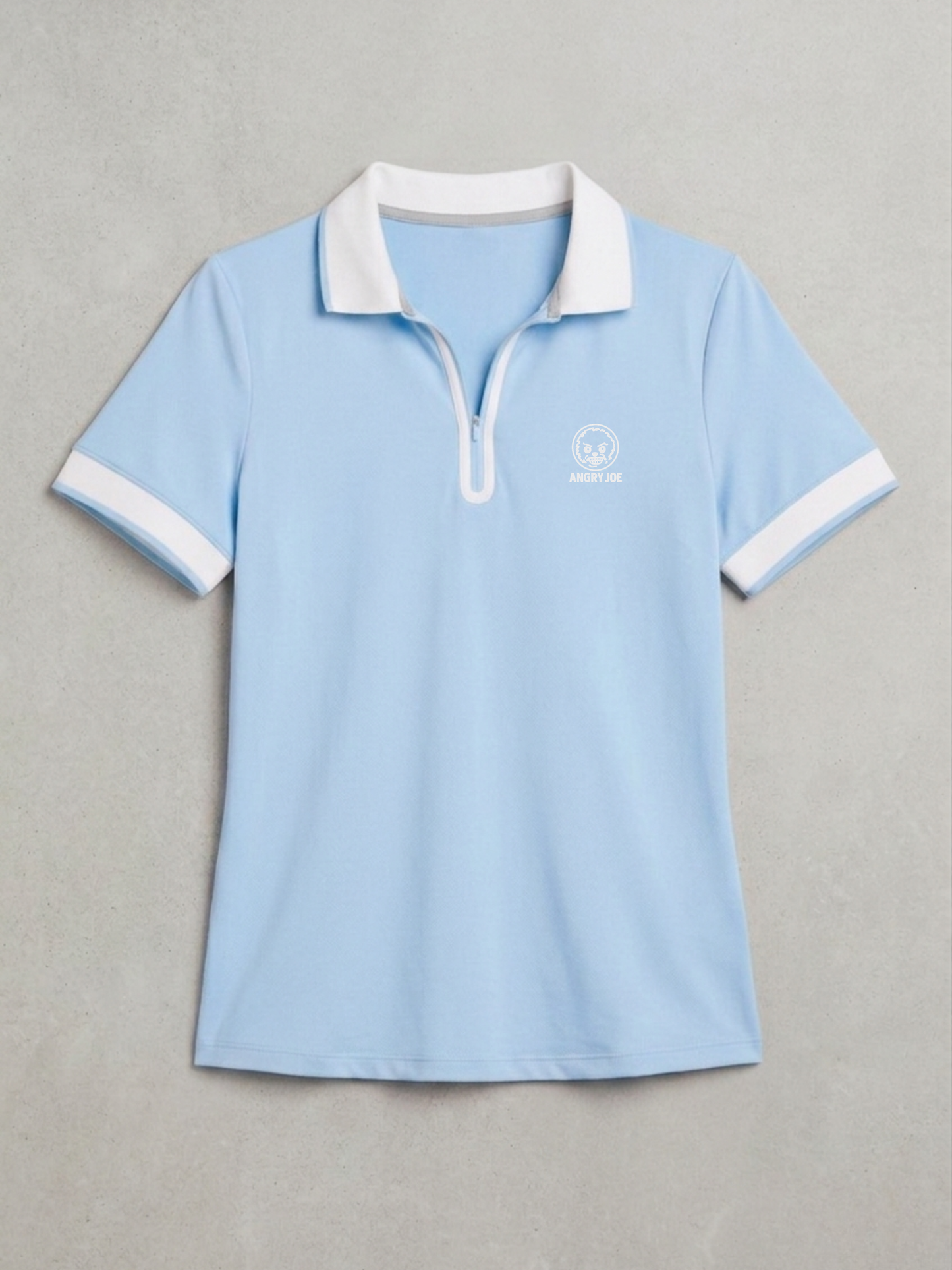 The Tempo Women's Polo Shirt - Baby Blue