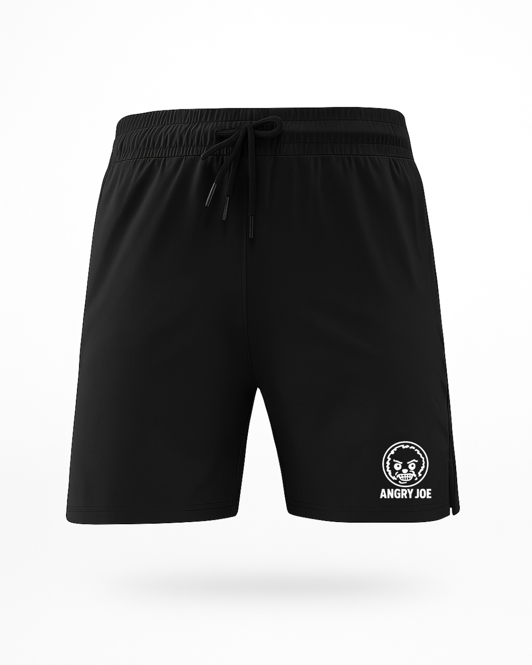 Men’s black padel shorts – product view