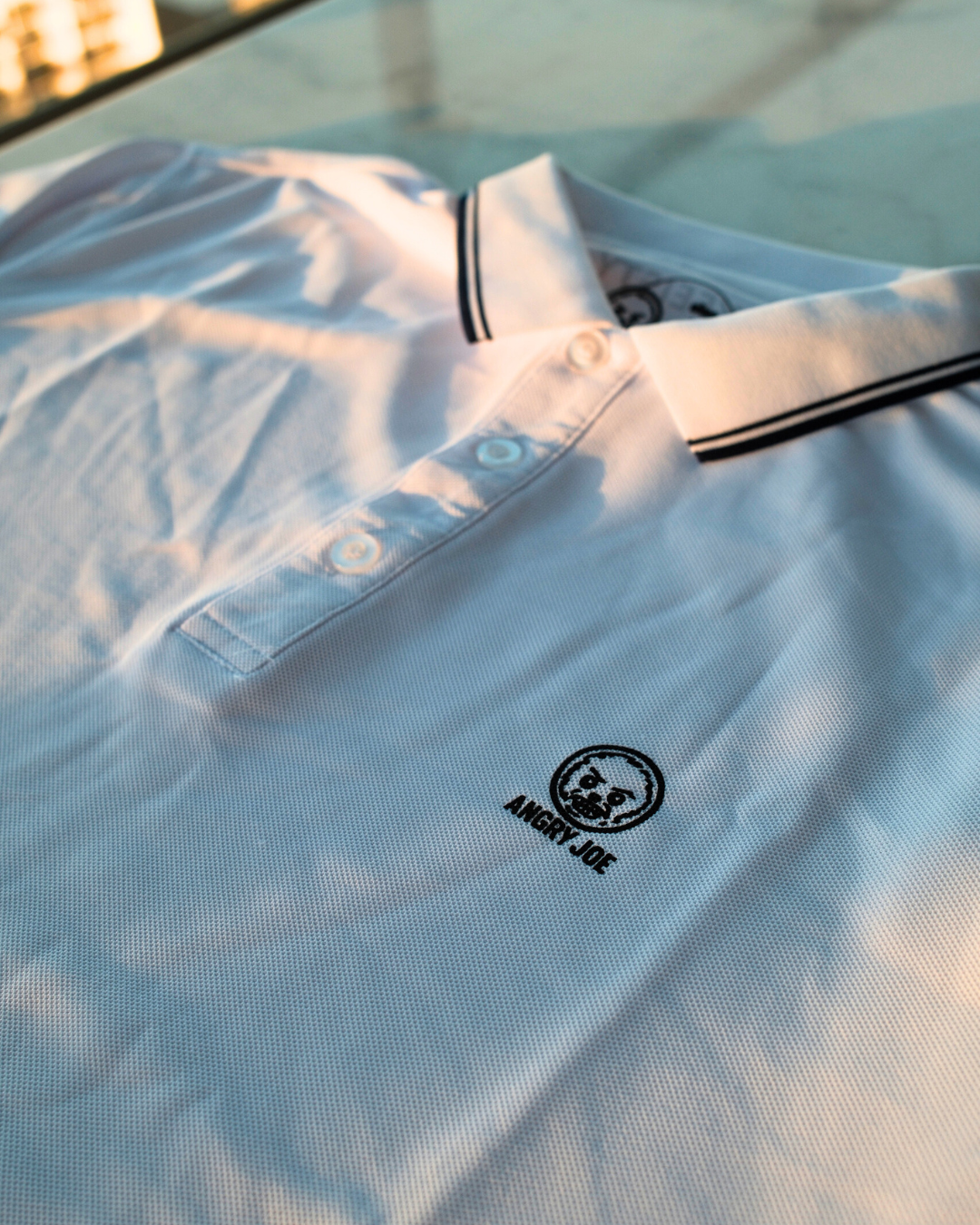 The Vantage Men's Polo Shirt - White