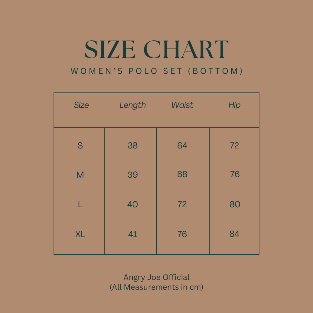 Women's Polo Set - Black