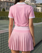 Women's Polo Set - Rose Pink