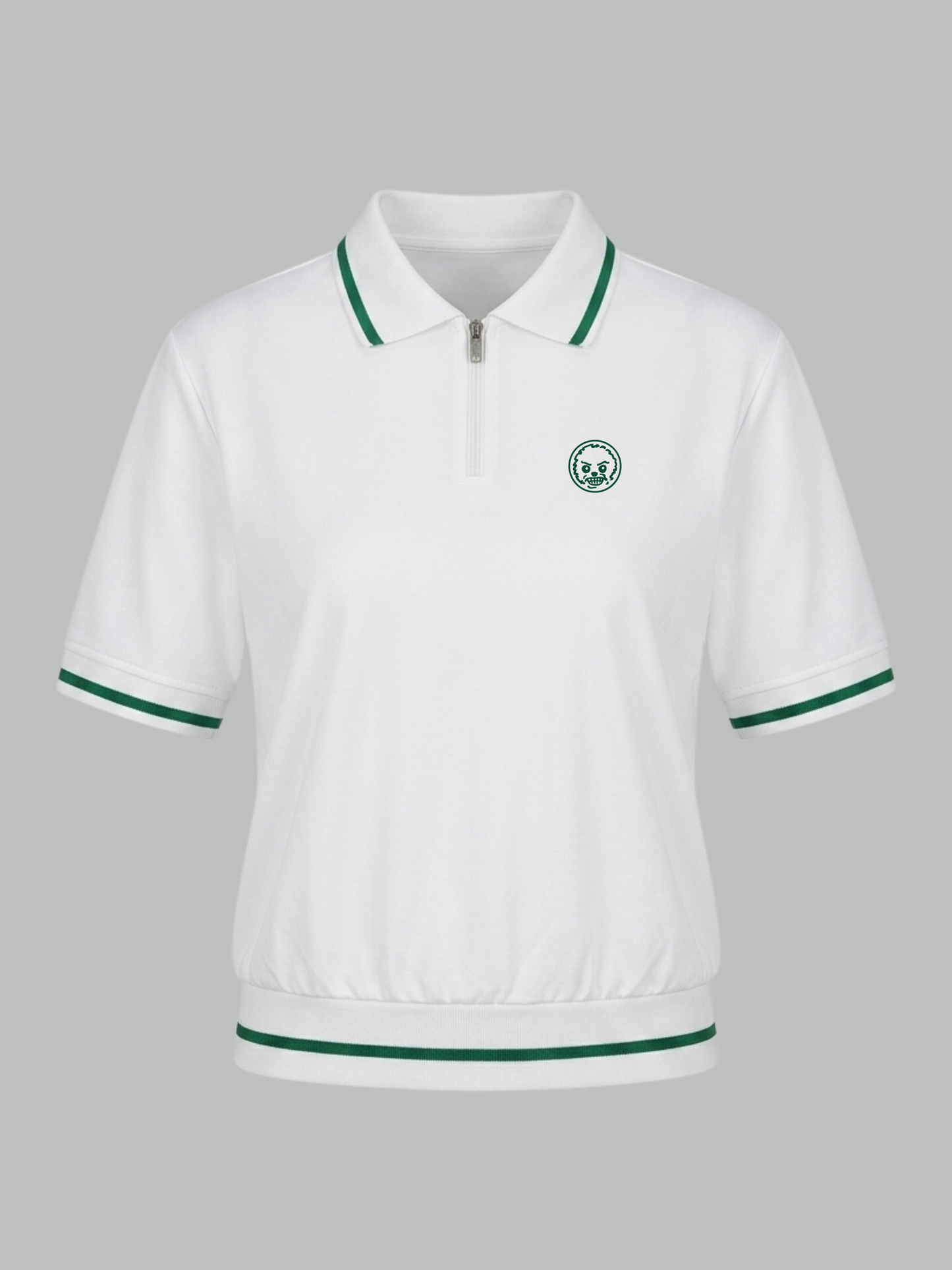 The Zenith Padel Polo Shirt - White