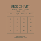 Women's Long-sleeved Polo Shirt - White