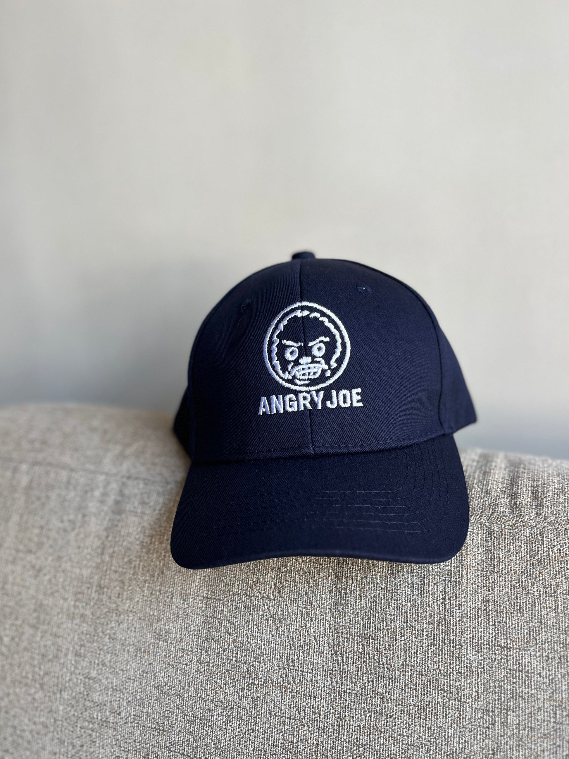 Angry Joe Navy Blue Cap - front