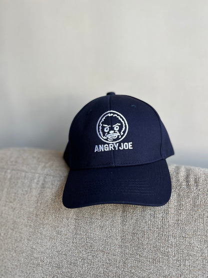 Angry Joe Navy Blue Cap - front